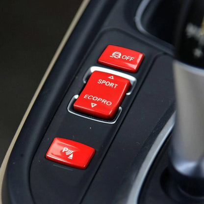 3 x Gear Shift Button Cover Trim for BMW 1 2 3 4 Series (2012-2020)