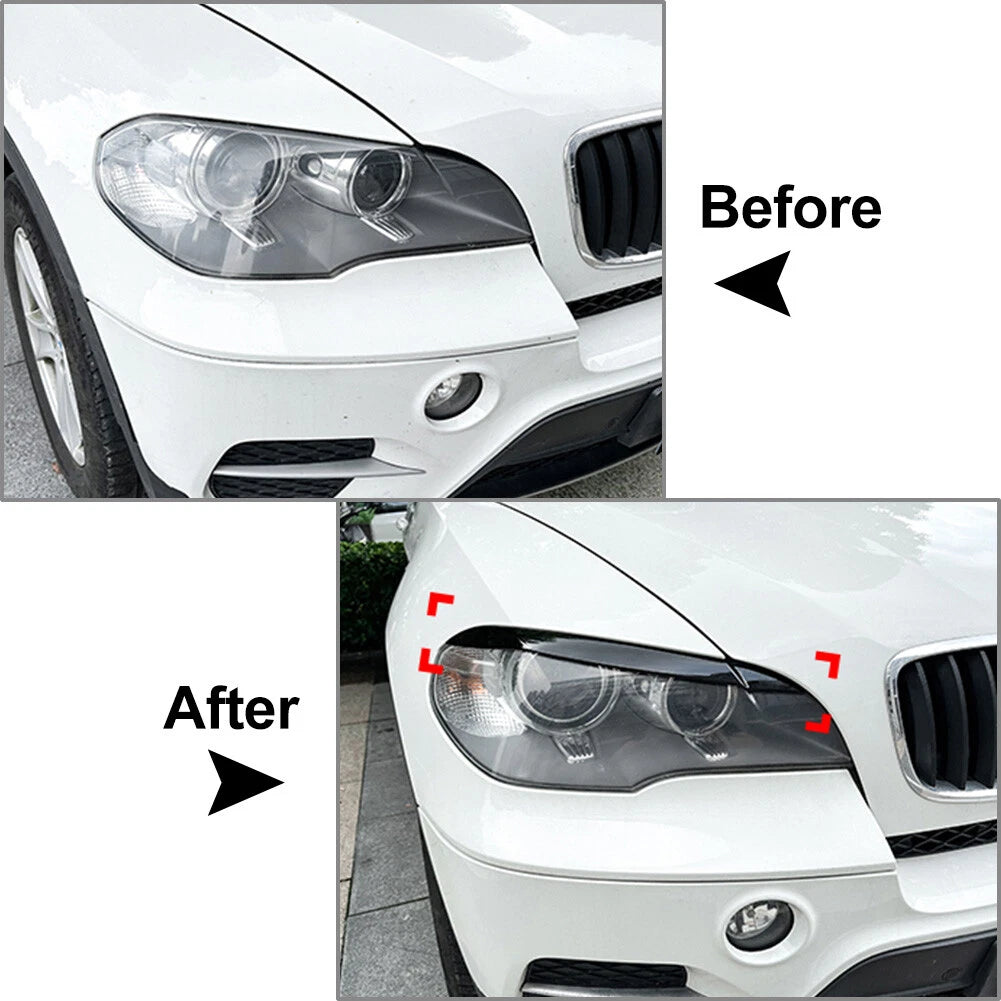 Headlight Eyelid Cover Trim for BMW X5 E70 (2008-2013)