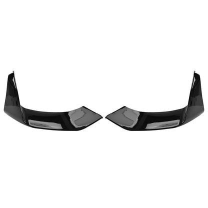 Black Front Bumper Splitter Lip for BMW F80 M3 F82 F83 M4 (2015-2018)