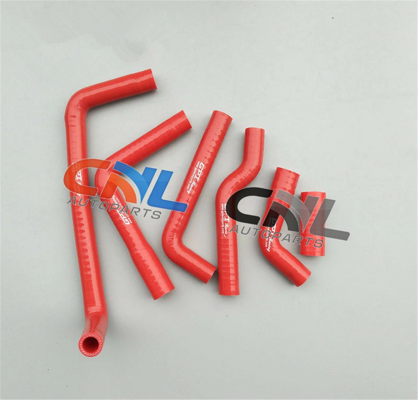 Aluminum Radiator + Red Hose for Gas Gas MX/SM/EC 200/250/300 (2015-2017)