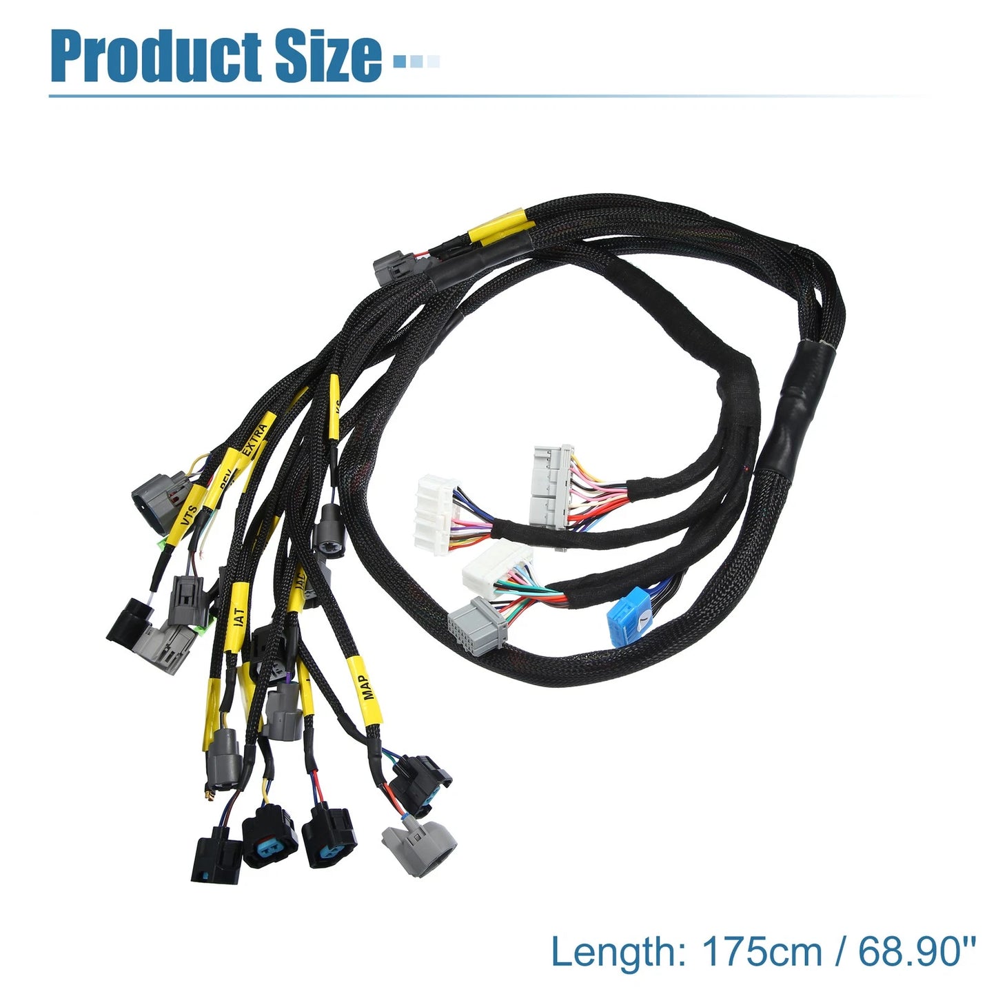 OBD2 Engine Wiring Harness for Honda Civic B16 B18 D16 (2001-2005)
