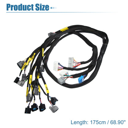 OBD2 Engine Wiring Harness for Honda Civic B16 B18 D16 (2001-2005)