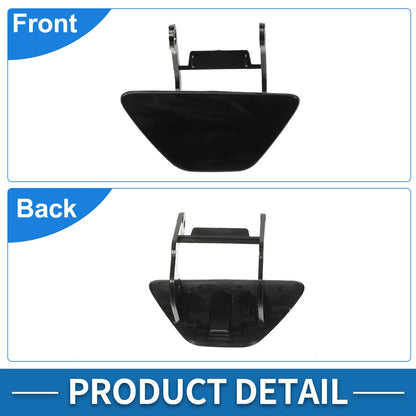 Front Right Washer Nozzle Cover for BMW 528i 2014-2016 (2 x Covers) Black