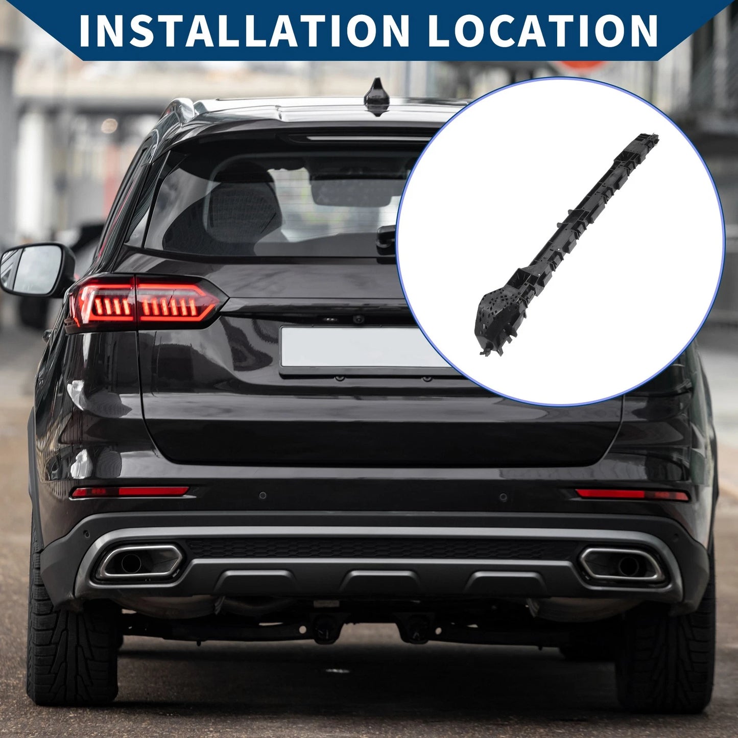 Left Rear Bumper Support Bracket for Honda Fit (2018-2019)