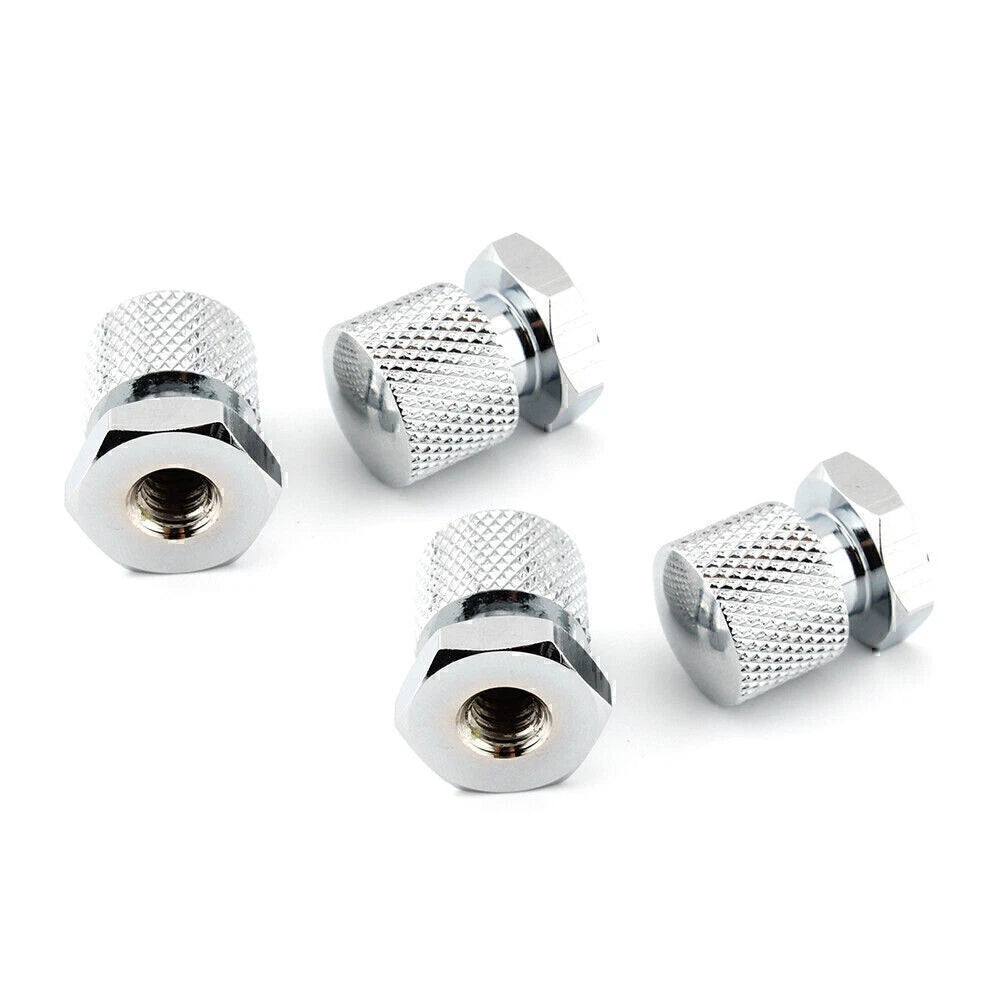 4 x Solo Seat Mounting Nuts 1/4"-20 for Harley Touring (2009-2023)