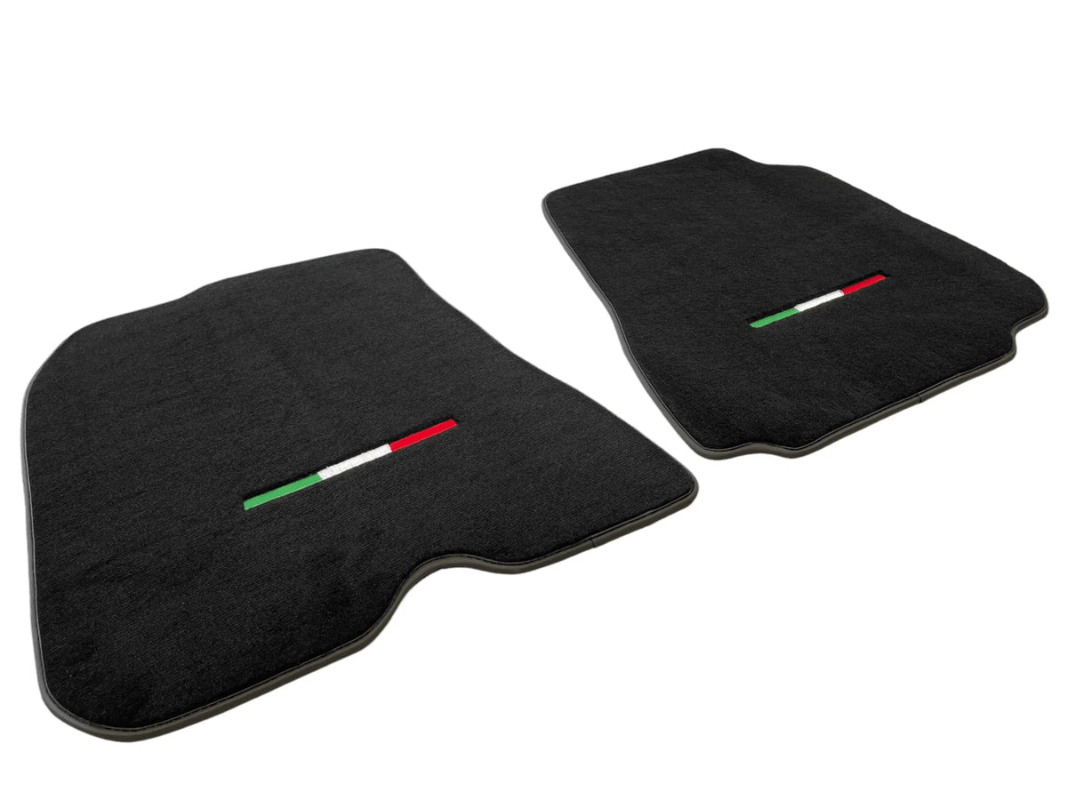 AutoWin Floor Mats for Ferrari F12 Berlinetta Black Tailored Carpets