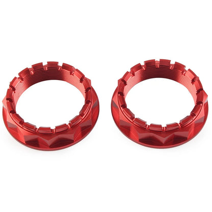 Rear Wheel Axle Nut 2 x Red for Ducati V4 1098 1198 1199 1299 Diavel