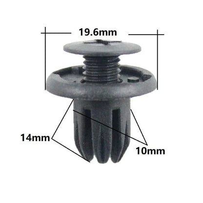 Clip Clamp Front Inner Vehicle Parts Plastic Rear Wheel Arch Liner 30pcs