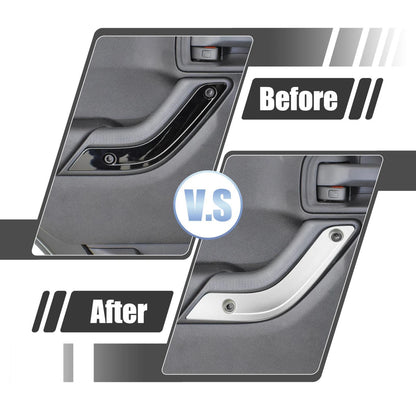 2 x Door Handle Cover Trim for Jeep (2018-2023)