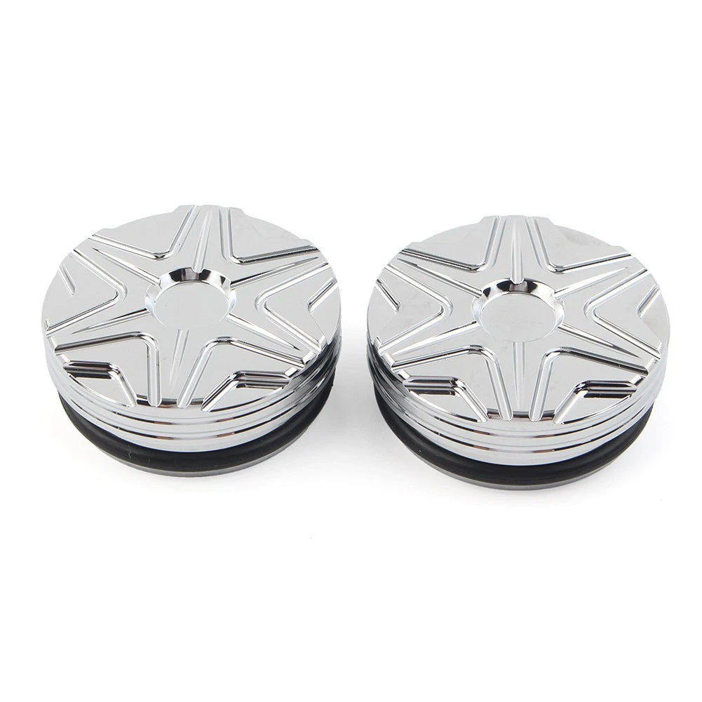 CNC Swingarm Pivot Bolt Covers for Harley V-Rod 2006-2017 ( Covers)