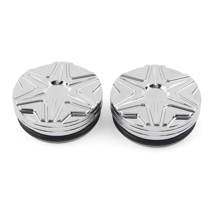 CNC Swingarm Pivot Bolt Covers for Harley V-Rod 2006-2017 ( Covers)