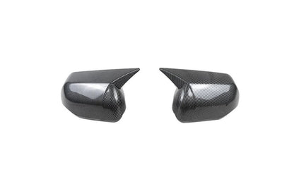 Carbon Fiber Rearview Mirror Lid Cover Trim for 2023-2024 Toyota Sequoia