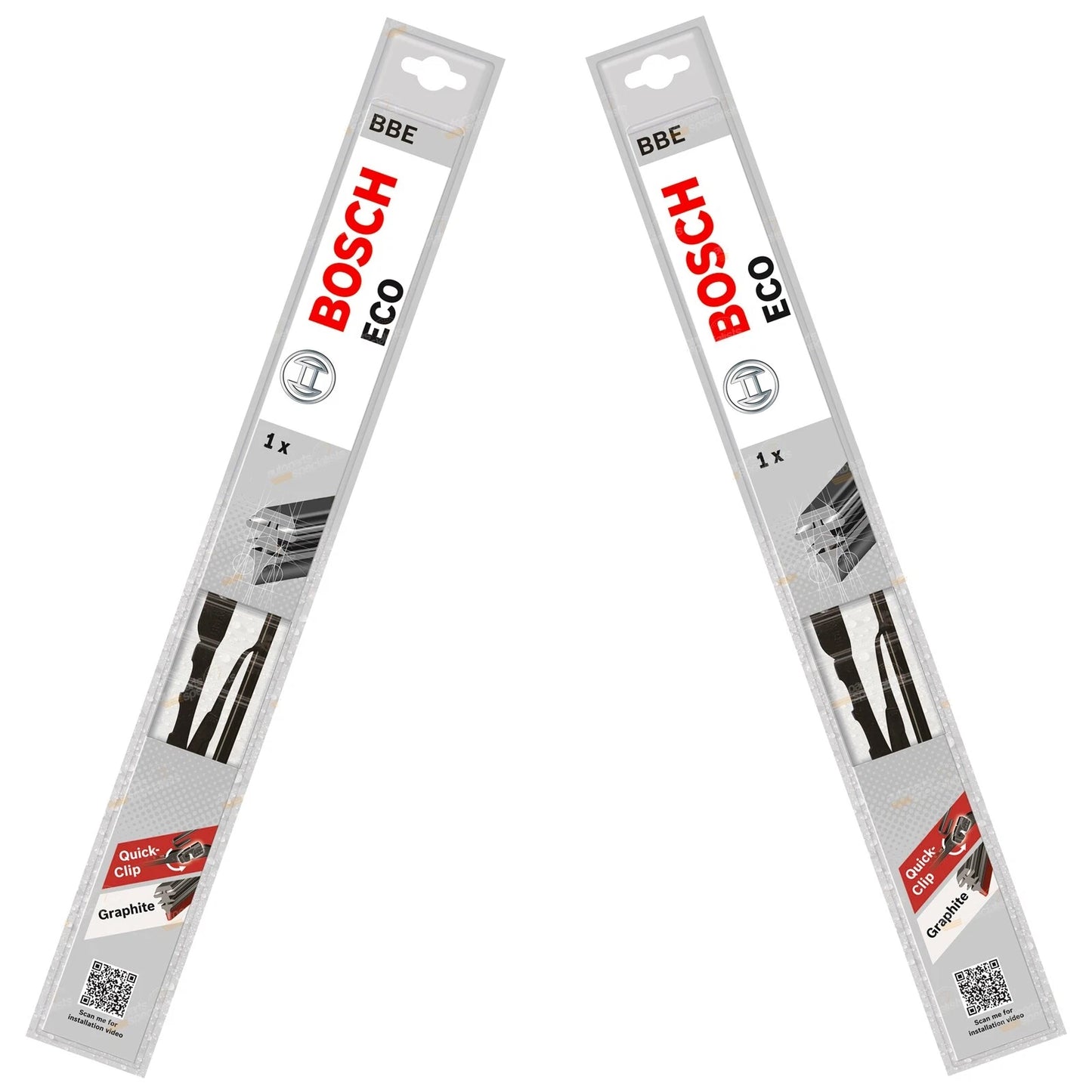 Front Pair Eco Wiper Blades for Kia Sportage (1996 - 2004)
