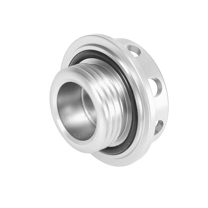 Silver Tone Gas Oil Filler Plug Cover for Subaru Ascent (2019-2021)