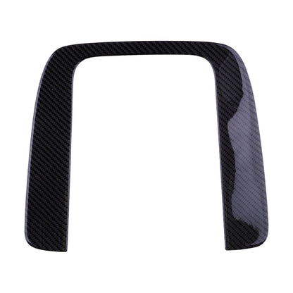 Carbon Fiber Center Console Trim Cover for Chevy Silverado (2014-2023)