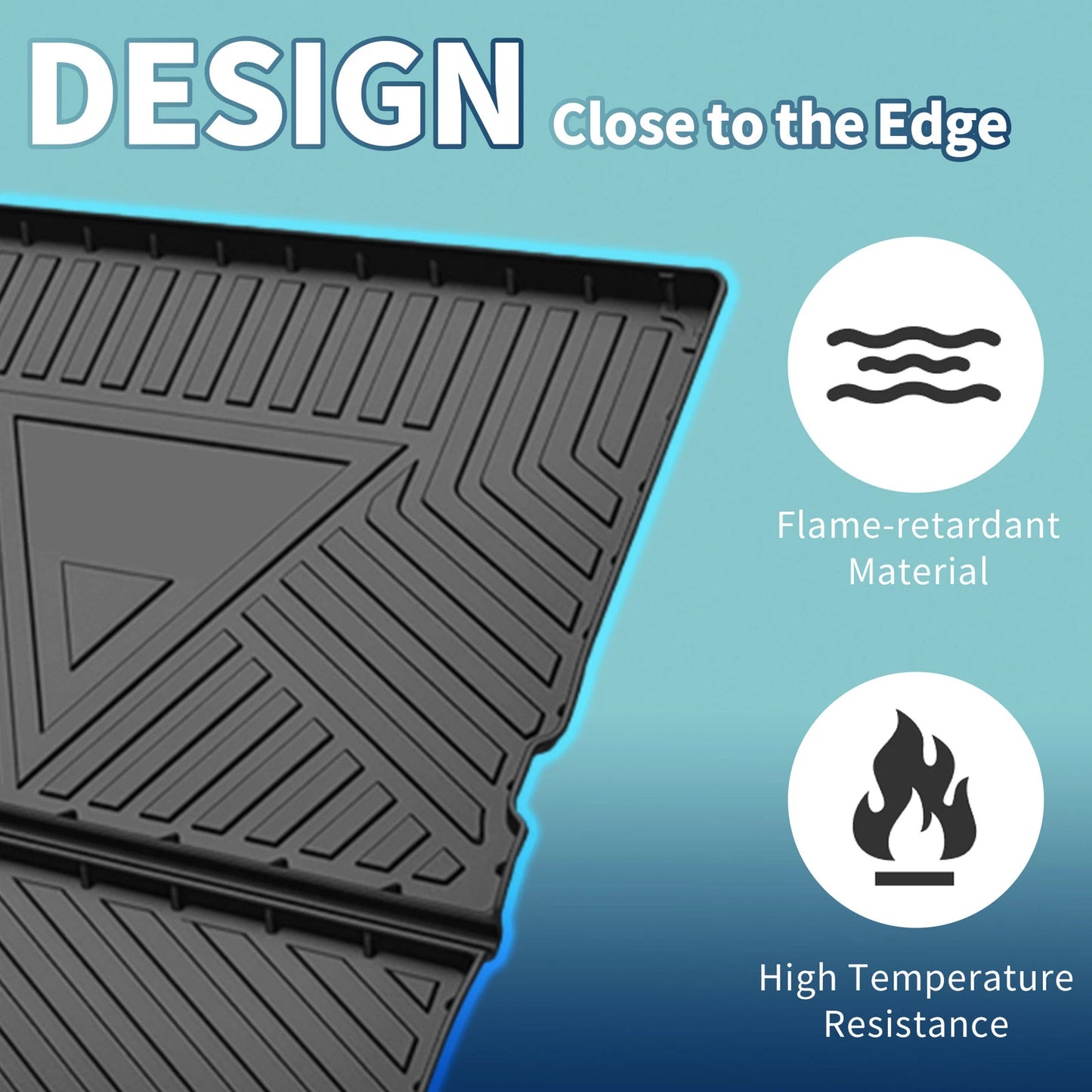 Cargo Liner Rear Trunk Mat 1 Pc for Dodge Journey (2013 - 2018)