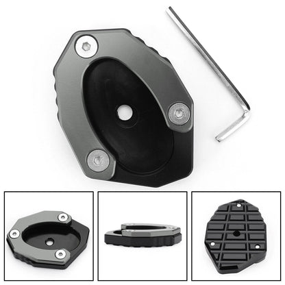 Titanium Side Stand Pad Extension for Kawasaki Z650 Z1000SX (2017-2023)