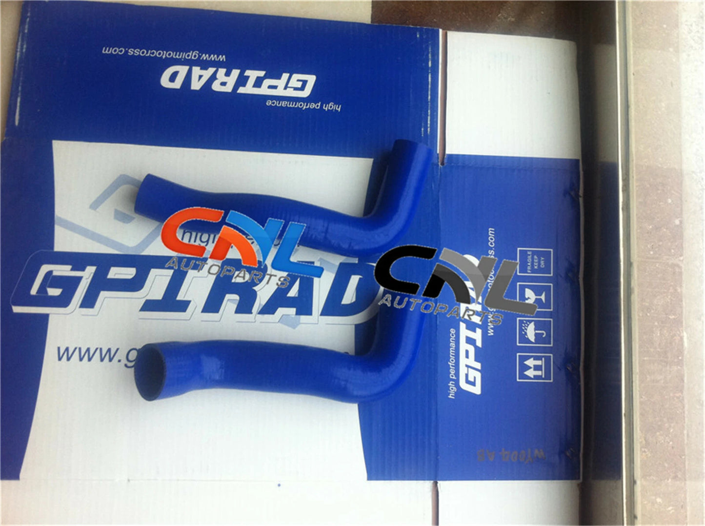 Blue Silicone Radiator Hose for Ford Cortina TC TD TE TF (1962-1980)