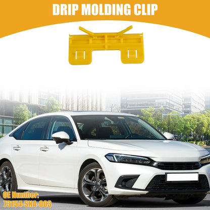 6 Pcs Roof Windshield Fastener Clips for Honda Civic (2006-2011)