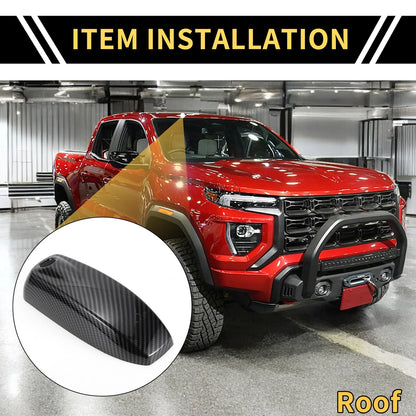 Roof Antenna Cover for Chevy Colorado (2023-2024) Carbon Fiber Pattern