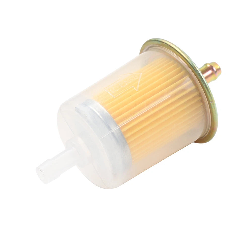 3/8" Fuel Filter for Universal Motorcycle Inline Gas Line (Fits Most Models)