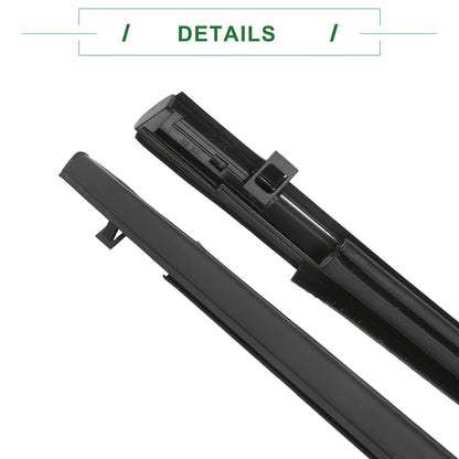 4 x Weatherstrip Window Seal for Honda Fit (2001-2008) Black PVC