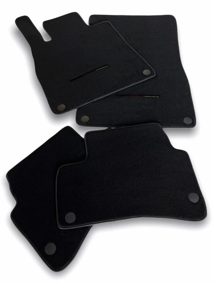 Luxury Black Carpet Floor Mats for Mercedes-Benz GLS X167 (2017-2021)