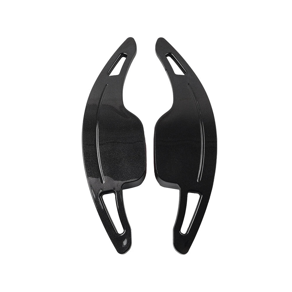 Black Steering Wheel Paddle Shifter Extensions for Chevrolet Camaro, Corvette