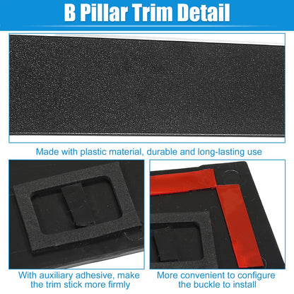 Windshield B Pillar Trim for Chrysler Town Country (2008-2016)