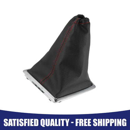 Gear Shift Knob Gaiter Boot Cover Red Line for Ford