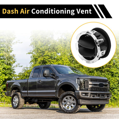 AC Heater Air Vent for Ford F-250 F-350 F-450 2011-2016 2 x Chrome Outlet