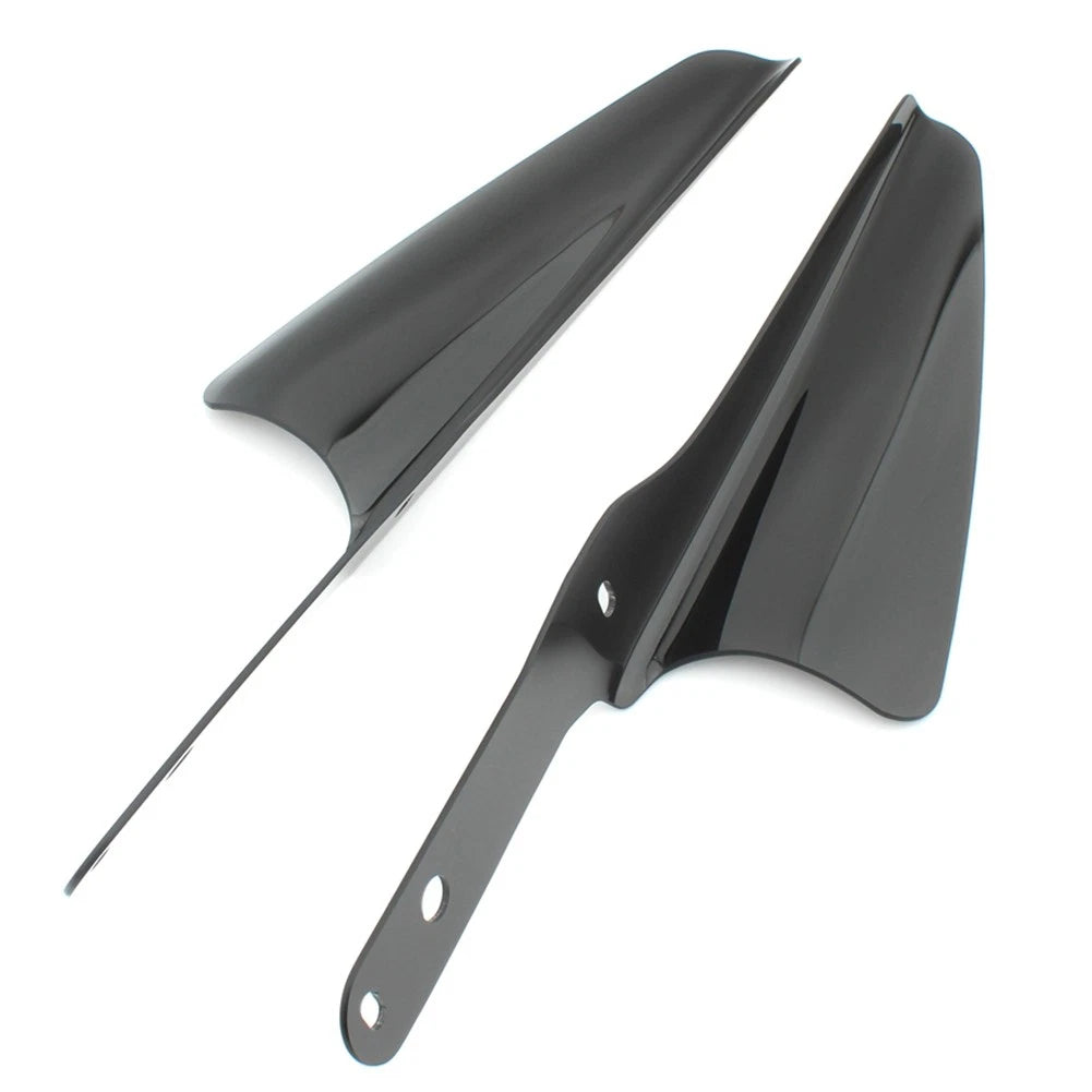 Wind Deflectors for Harley Road King (1995-2020) Black