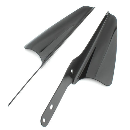 Wind Deflectors for Harley Road King (1995-2020) Black