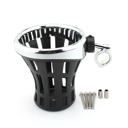 Cup Holder for 22mm-25mm Modified Fixed Handlebars for Make & Model