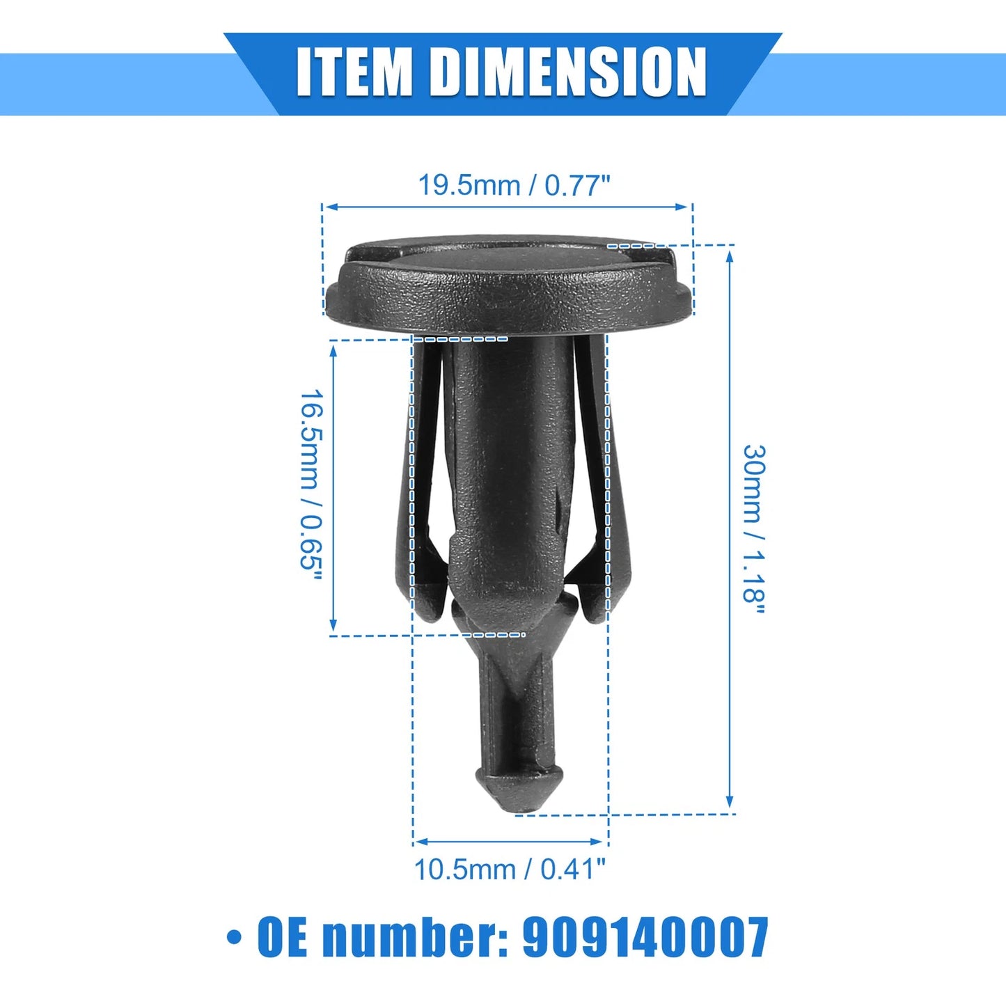 15 Pcs Push Pin Rivet Fasteners for Subaru Ascent (2019-2021)