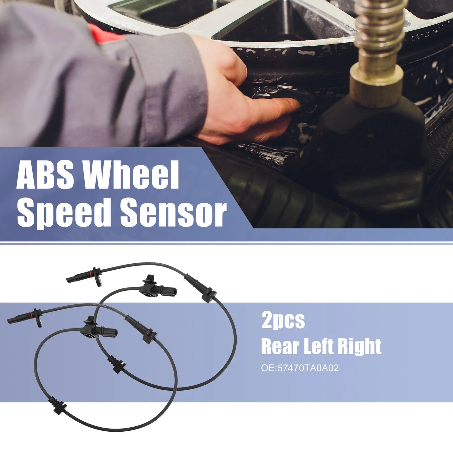 Rear Left Right ABS Sensor for Honda Accord (2008-2012)