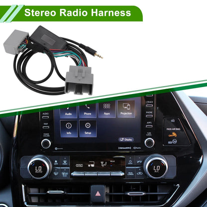 Stereo Radio Bluetooth AUX Adapter Cable for VOLVO C30 C70 (2006-2013)