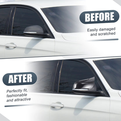 Rearview Mirror Cover Cap Gloss Black for BMW F20 F22 F23 F30 F31 F32 X1