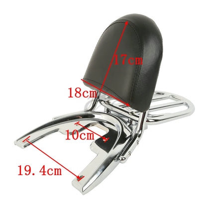 Backrest Sissy Bar for Harley VROD VRSCA Chrome (2002-2006)