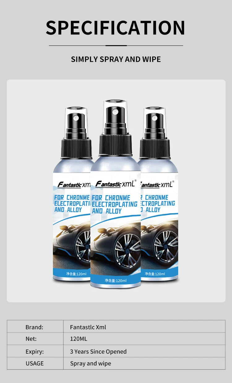 Electroplating Alloy Cleaner with Nano Coating Agent for Fantastic xmL