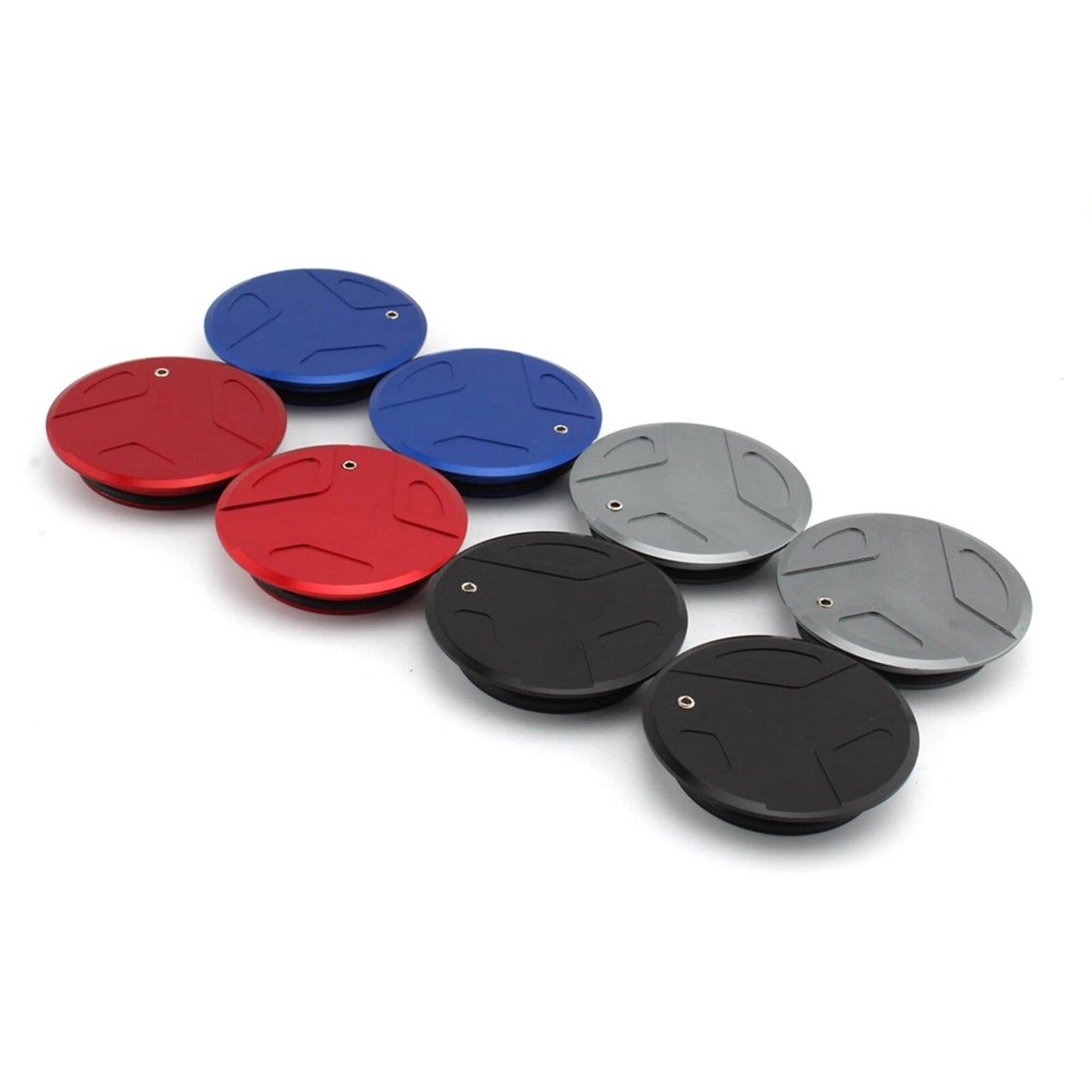 Frame Hole Cover Cap Plug for BMW R1200GS LC ADV (2013-2021) R1250GS (2018-2021) Red