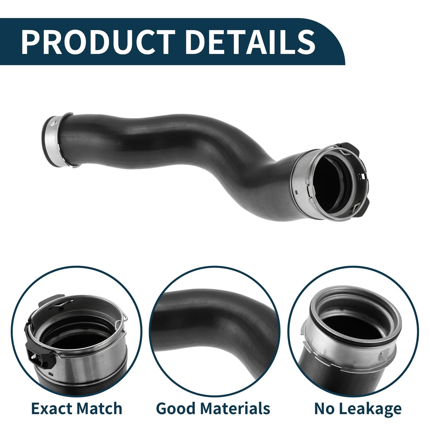 Radiator Hose Intake Pipe for BMW X5 F15 F85 (2015-2018)
