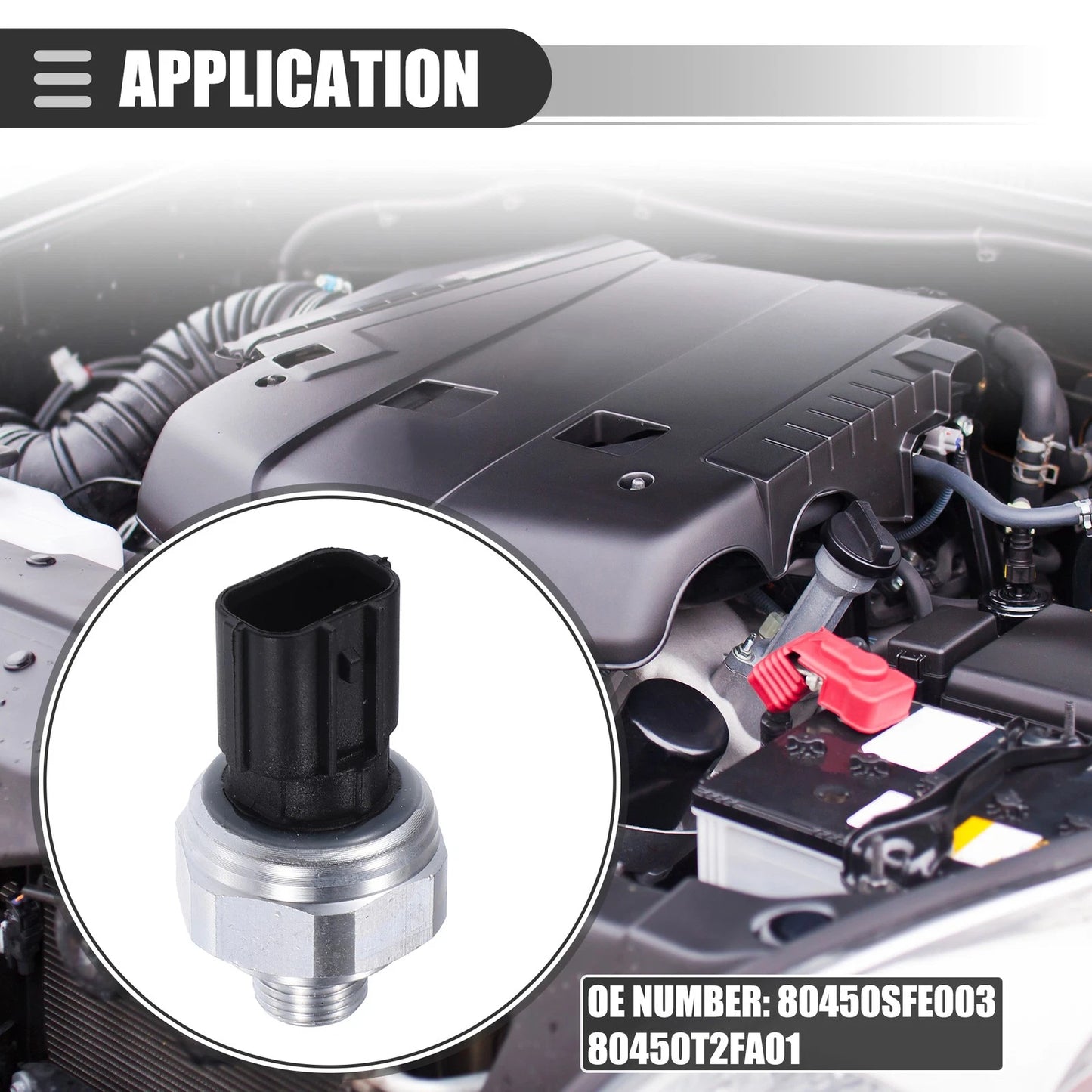 A/C Pressure Transducer Valve Sensor for Honda Accord (2003-2007)