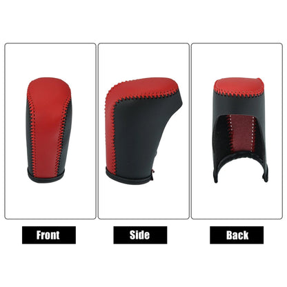 Car Gear Shift Knob Cover for Honda Accord (2018-2022) Black Red