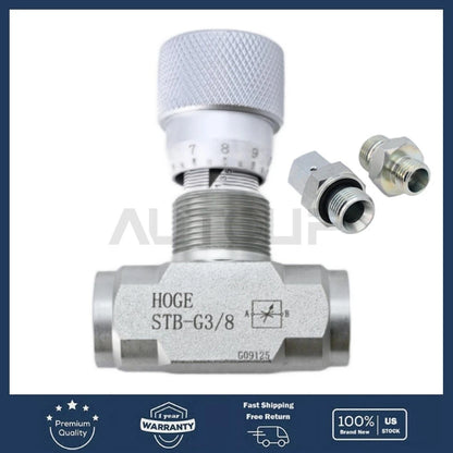 3/8 L08 Hydraulic Flow Control Valve for AGT  Mini Excavator