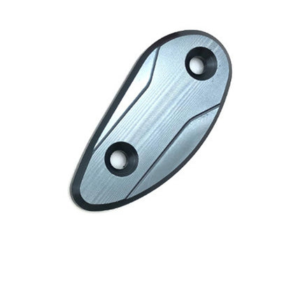 Gray Rearview Mirror Block Off Base Plates for Honda CBR1000RR (2020-2023) 2 x