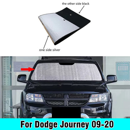 Front Windshield Privacy Sunshade for Dodge Journey (2009–2020)