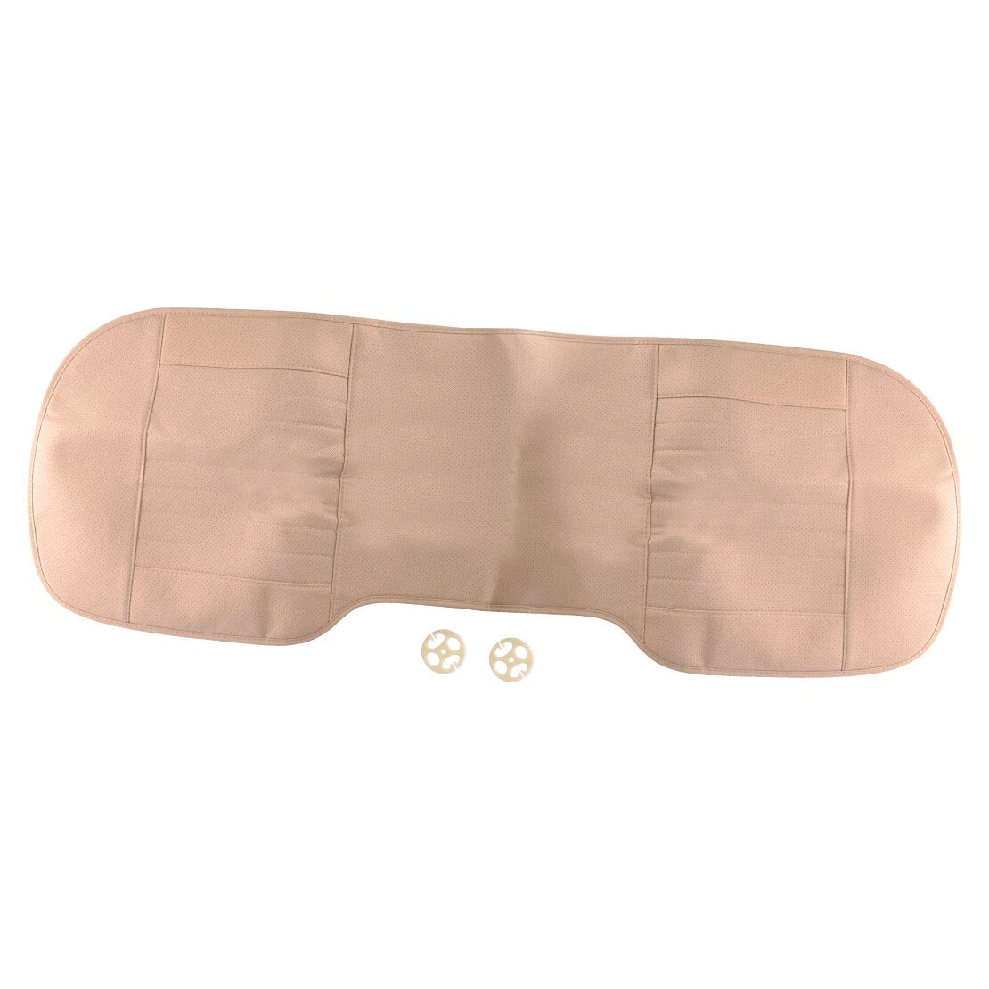 Beige Universal Car Rear Seat Cover Protector Mat Cushion
