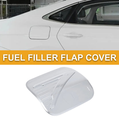 Fuel Tank Door Cap / Chrome Silver Tone for Toyota Corolla Cross