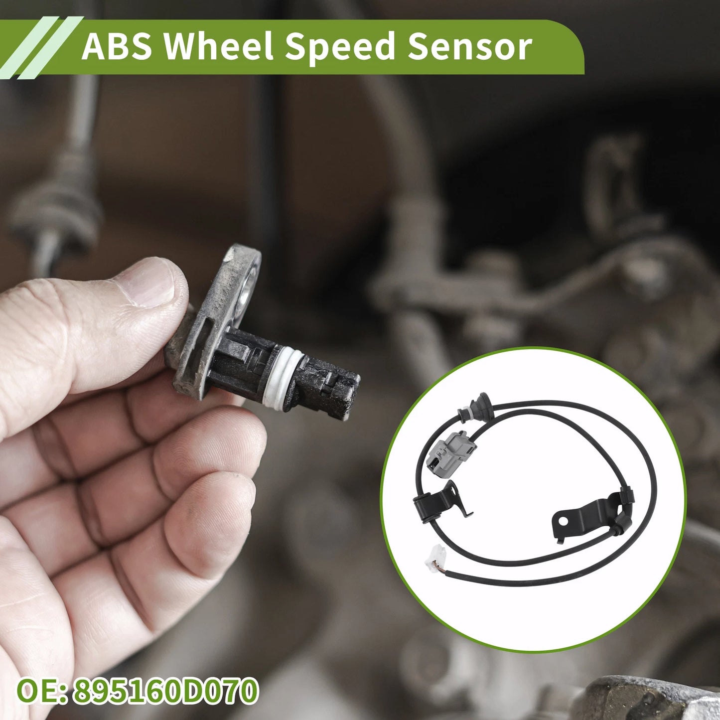 ABS Wheel Speed Sensor for Toyota Yaris (2006-2009)